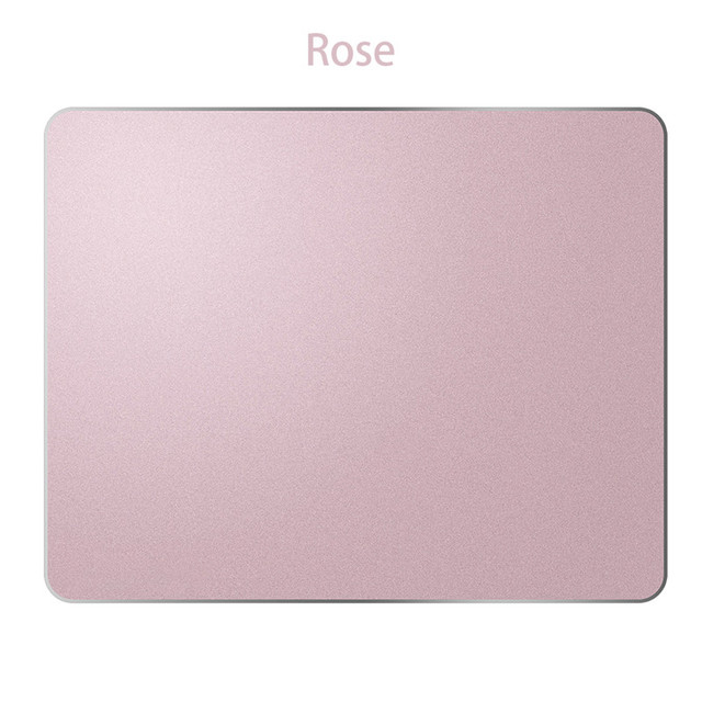 alloy Mouse Pad with Non-Slip Rubber Foot Pad anti slip Mousepad Gaming Mat Mouse Office Supplies