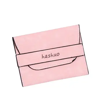 

1pcs lady short paragraph matte coin change wallet 11.5 * 9 * 0.7cm
