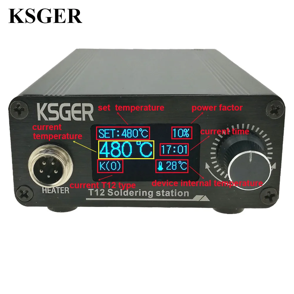 Паяльная Станция Ksger T12 Купить