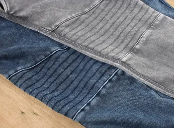 Baby Boys Pencil Sports Pants Spring New Water Washing Jogging Pants Children Elastic Soft Jeans For Kids Fashion Bike Pants 6