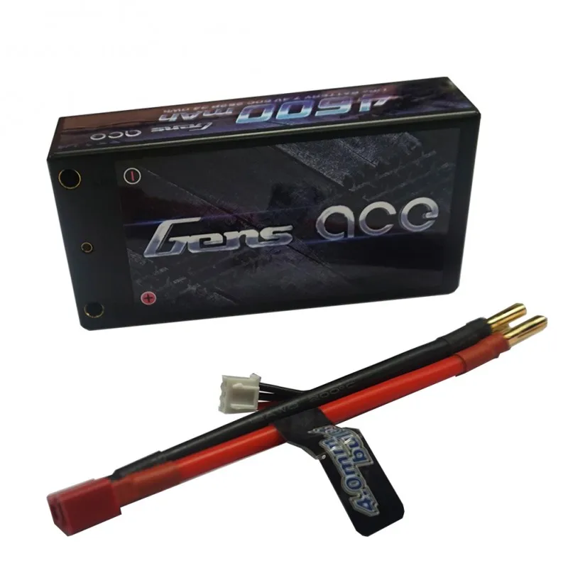 Gens ace Lipo батарея 7 4 В 4600 мАч 2 S 60C 120C RC упаковка батарей 2S2P разъем типа deans для