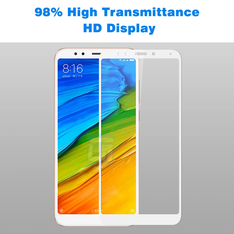 Защитное стекло 9H с полным покрытием для Xiaomi Redmi 6 7a 5a 5s plus закаленное Note 5A 3 4x6 Pro S2