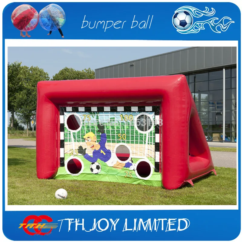 4x2m inflatable football toss game,inflatable football target