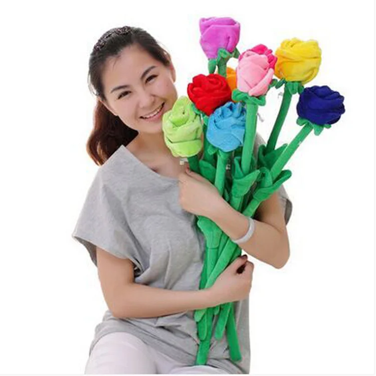 Plush Doll bouquet Lovely flower gift toy for children Home Decor