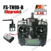 FlySky 2 4Ghz 9CH FS TH9X B TH9B TX Transmitter FS R8B Receiver Radio Control for