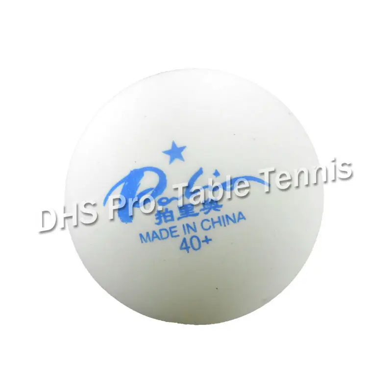 6x Palio 1 звезда 1 звезда 40+ новые материалы белые мячи для настольного тенниса для пинг-понга