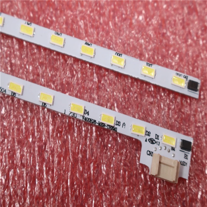 

FOR Repair Sharp 40 inch LCD-40V3A LCD TV LED backlight Article lamp V400HJ6-ME2-TREM1 V400HJ6-LE8 2piece=52LED 490MM is new