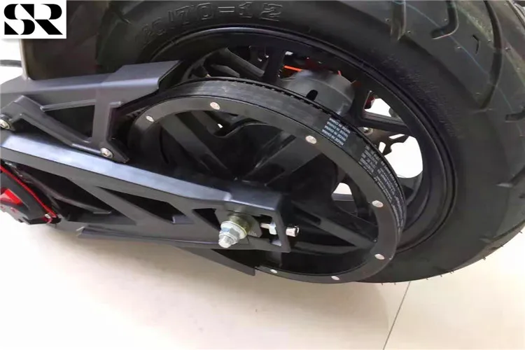Discount Powerful 72V 1500W  70Km/h  Mid/Center Motor  Electric motorcycle conversion kits for electric motorcycle 3