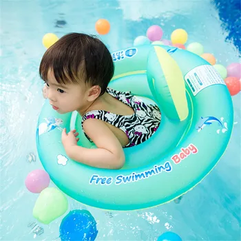 

New Children's Inflatable Eco-friendly Round Swimming Ring Round Seat Swimming Ring (With A Pump) drop shipping
