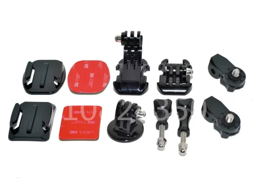 Для Sony HDR AS30V AS15 20 100V Action for GoPro Hero 4/3 +/3/2 5 6 набор адаптеров для камеры|Чехлы