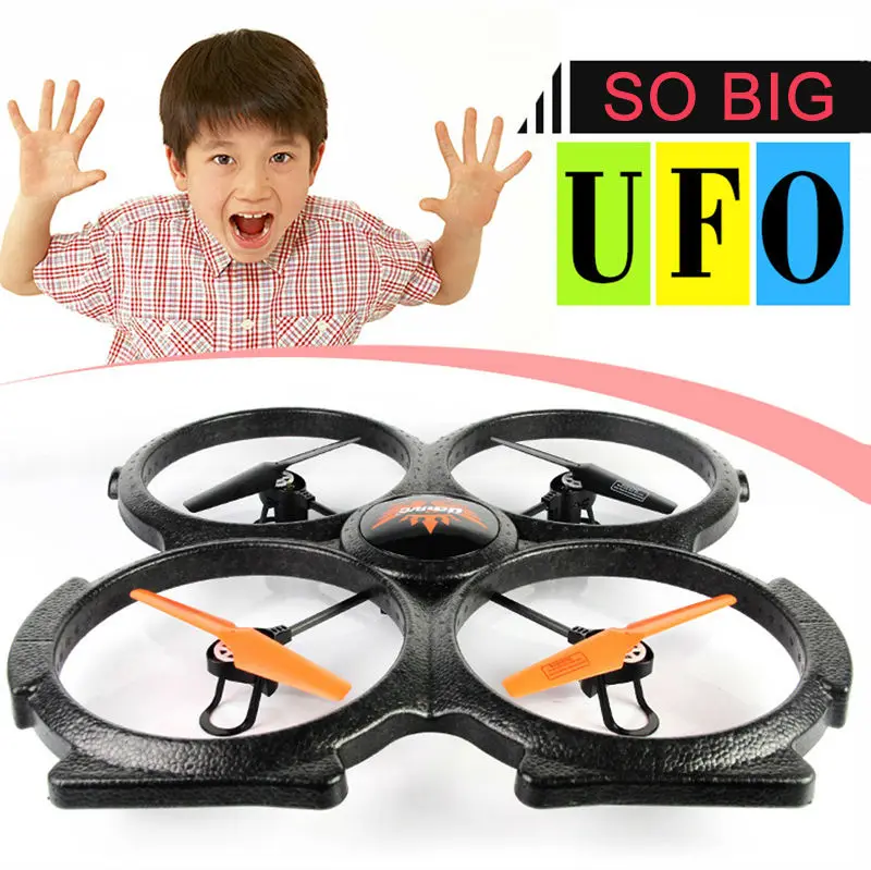 

BIG drone RC quadcopter remote control 3D Roll 6 Axis 4CH 2.4GHz RC Helicopter with HD camera LED light VS V262 V666 ship by EMS
