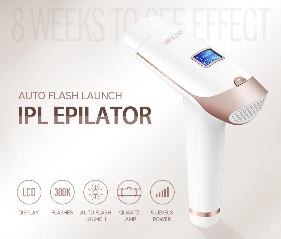 Lescolton IPL лазерный эпилятор 1300000 импульсов для удаления волос с ЖК-дисплеем T009i Перманентный Триммер бикини Электрический depilador