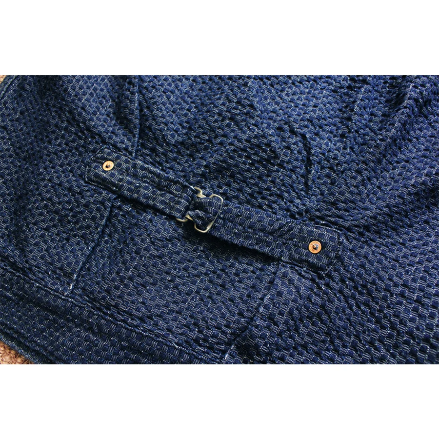Винтажная джинсовая куртка карго для мужчин жаккард Chaqueta Hombre известный бренд