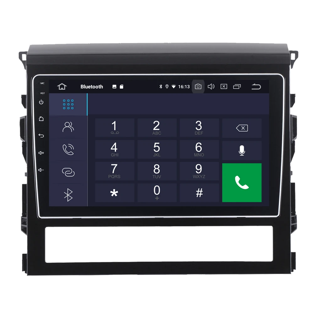 Top For Toyota Land Cruiser 2016 Android 9.0 Auto Car Radio Stereo GPS Navigation Sat Navi Media Multimedia System PhoneLink 2