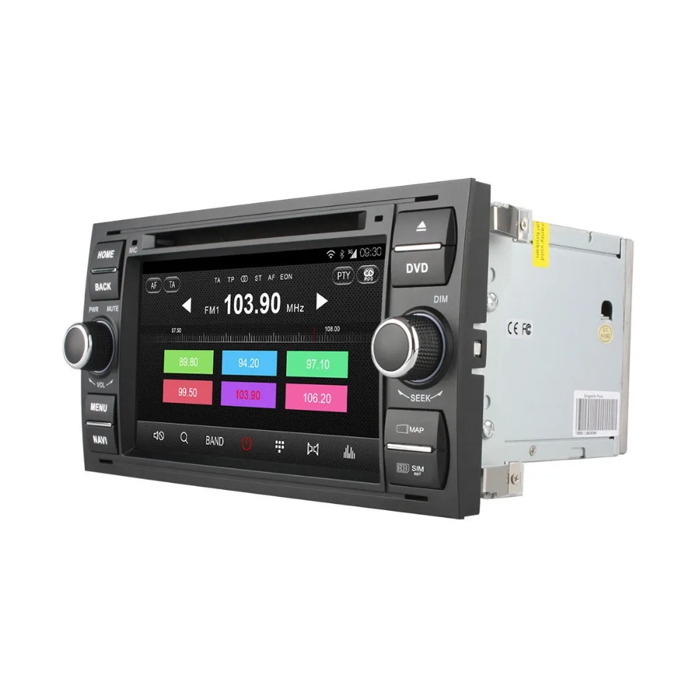 Автомобильный медиа C500 Android 6 0 Octa 8 Core в тире DVD плеер для Ford Mondeo Focus Transit C MAX радио gps