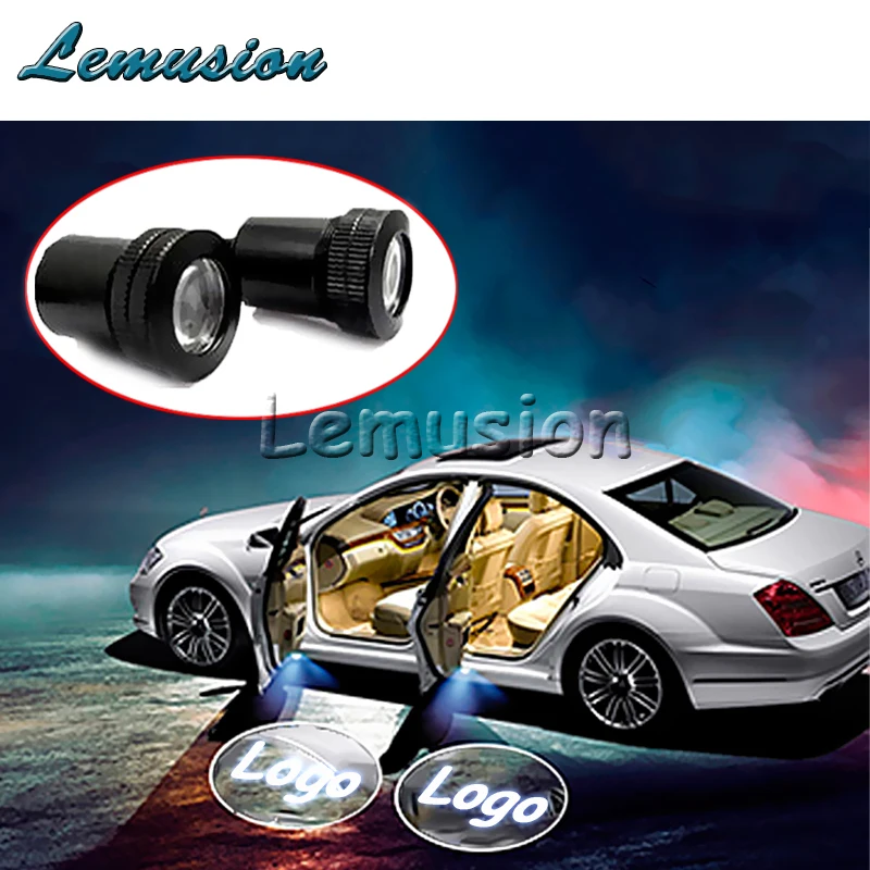 

Car-Styling Logo Light Car Welcome Lamp For Jeep Renegade Wrangler Nissan Qashqai Juke Tiida Almera X-Trail Volvo XC60 XC90 S60