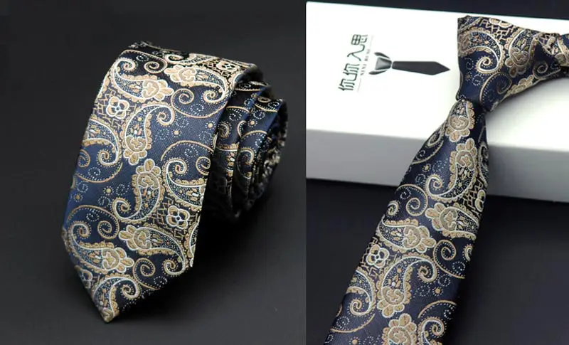 Формальные 6 см мужские обтягивающие галстуки полиэстер шелк Узкий галстук на шею горошек оплаченные чеки для Мужская Свадебная деловая Вечеринка тонкие галстуки - Цвет: RS-6T-13