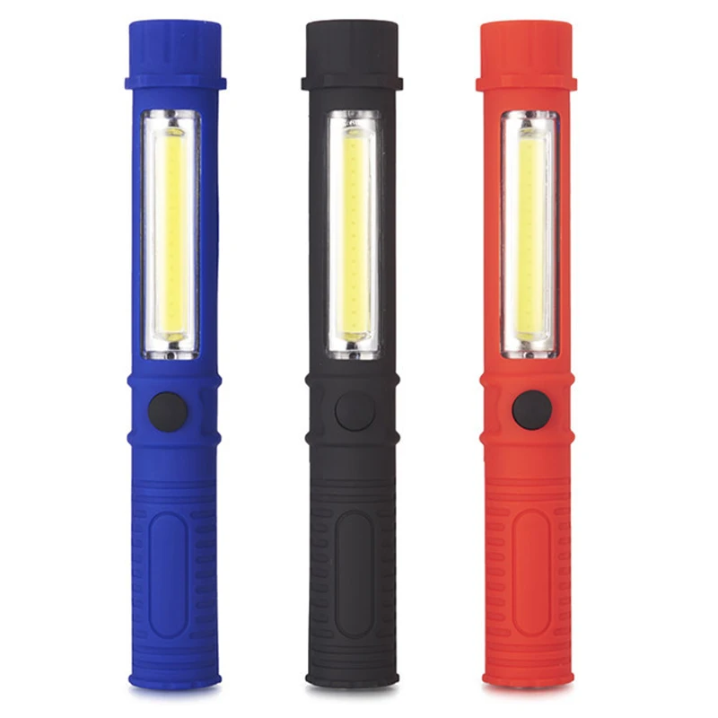 

Multifunction COB LED Mini Pen Light Work Inspection Flashlight Torch Lamp With the Bottom Magnet and Clip Diagnostic tools
