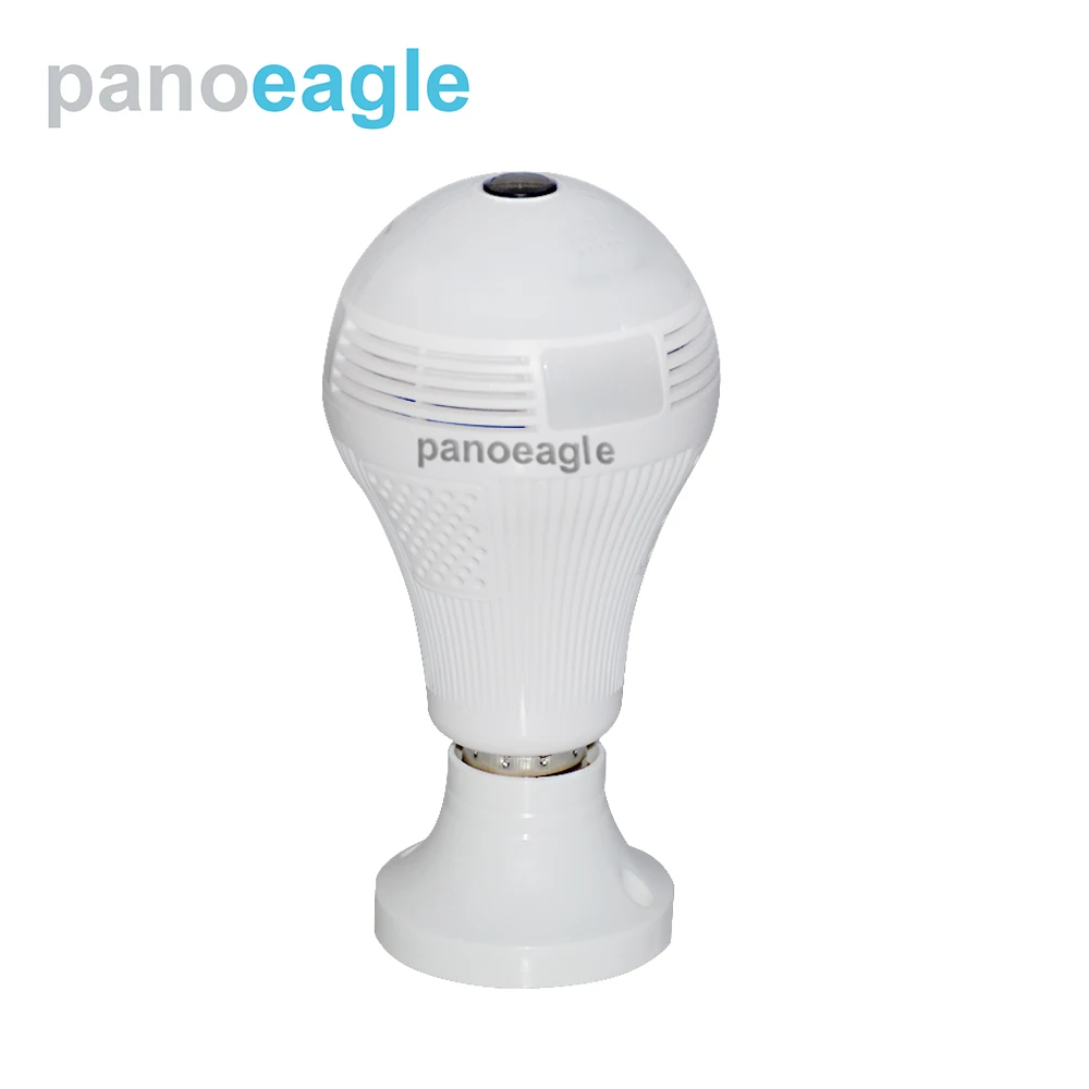 Panoeagle лампа Беспроводной IP Камера Wi Fi 960 P 1080 панорамный Fisheye Главная безопасности