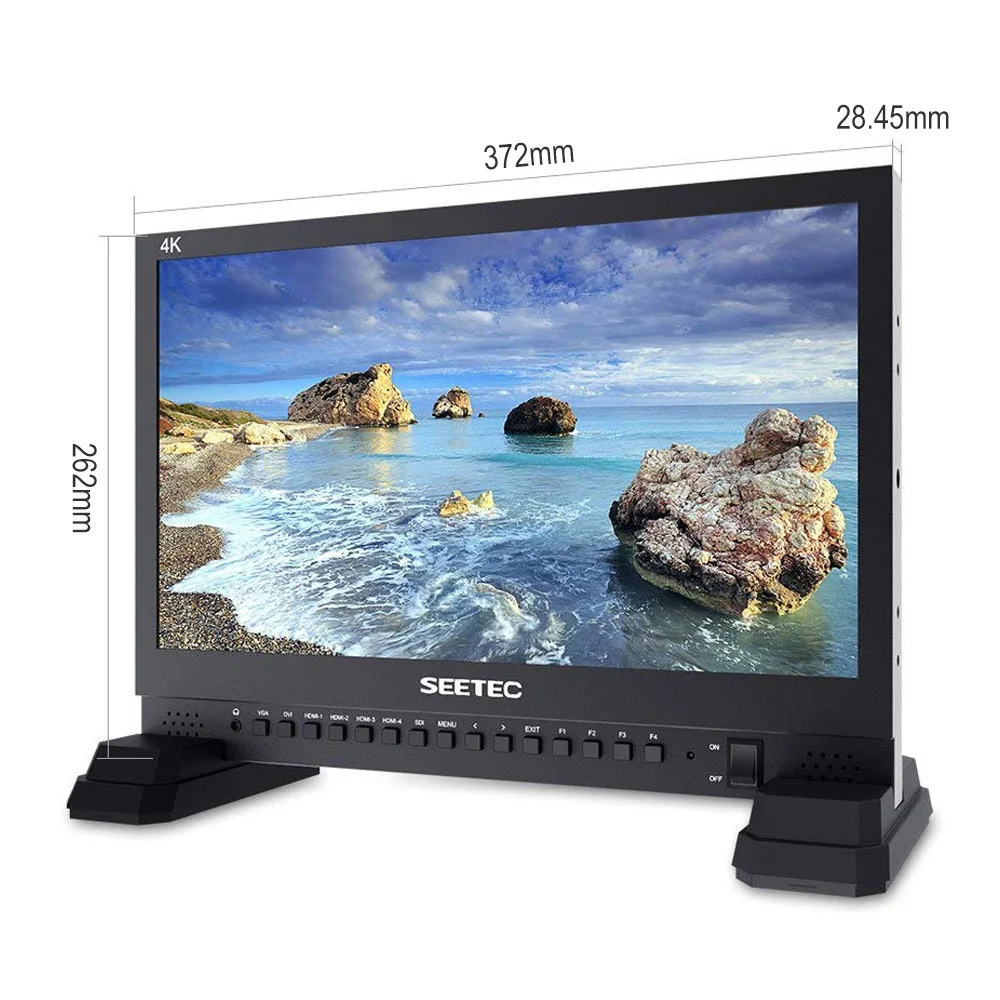 SEETEC 4K156 9HSD 15 6 дюймов 3g SDI радиовещательная студия видео монитор 4 K UHD 3840x2160 ips lcd 4x4 HDMI
