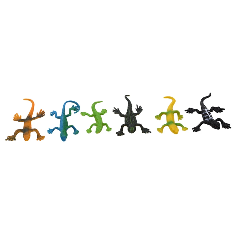 12 шт./компл. wild sea динозавр ферма насекомых моделирование мелких животных модель детских игрушек для детей младшего возраста познавательные костюм - Цвет: lizard