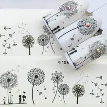 1 шт. блестящих одуванчиков акриловый порошок кристалл дизайн Ложные бусины для ногтей искусство строитель для маникюра ногтей полимерные инструменты