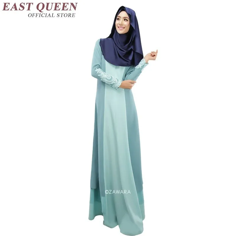 Исламская одежда для женщин традиционные Арабская одежда Исламская абаи Новое поступление мусульманская женская одежда AA561