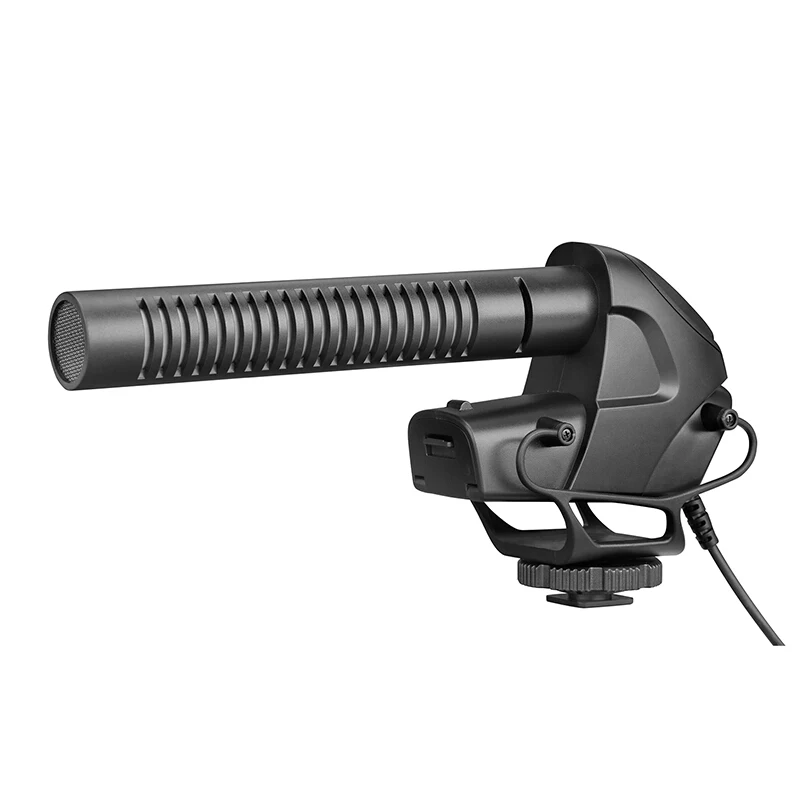 BOYA BY-BM3031 на Камера направленный микрофон 3-х уровневый получить Управление конденсаторный микрофон для DSLR аудиозаписывающие устройства студийное видео и интервью с регулируемой яркостью