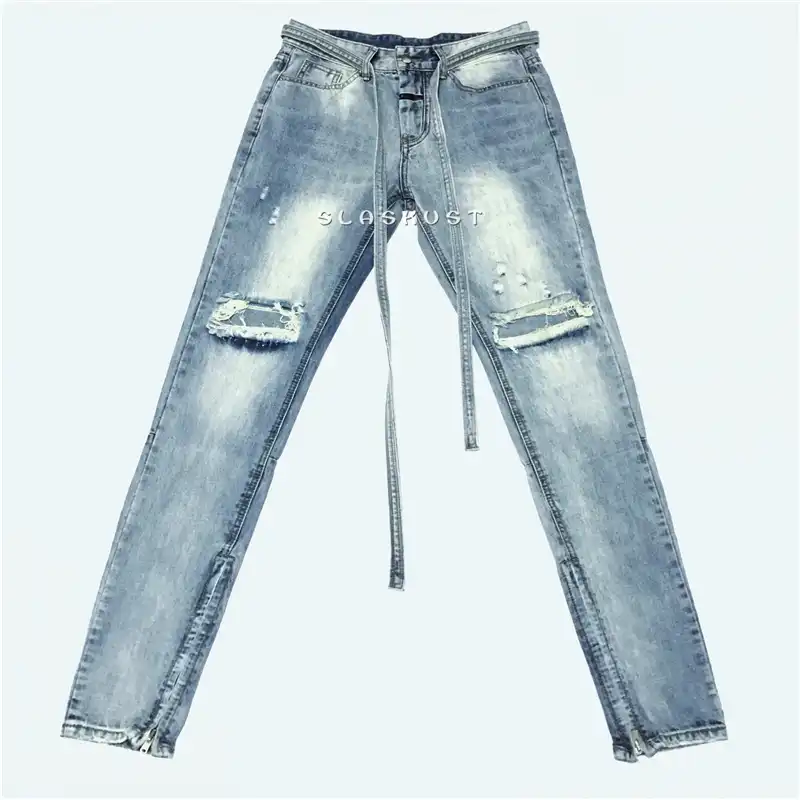 light blue biker jeans mens