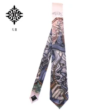 В подарок vitange стиль мастер колледж узор Творческий Щепка/черный галстук olded ткань для коробка для вечеринки Упаковка 1 шт