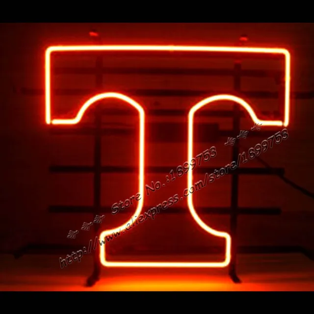 t letter brand new led neon light avize texas longhorn neon nugget