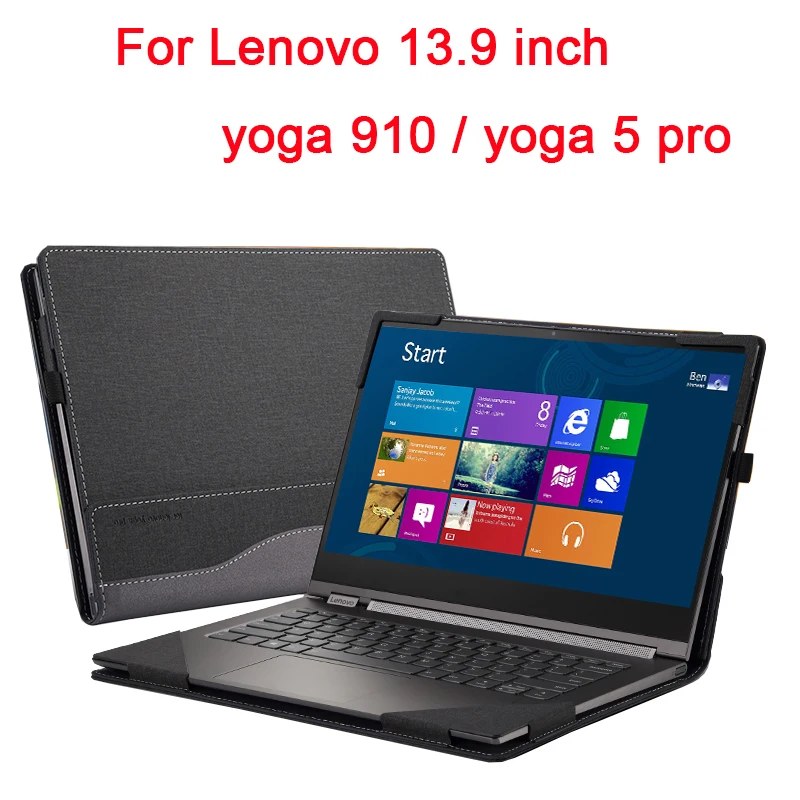 Чехол для lenovo Yoga 910 Yoga 5 Pro 13,9 рукав для ноутбука съемный чехол для ноутбука сумка Защитная кожа стилус подарки