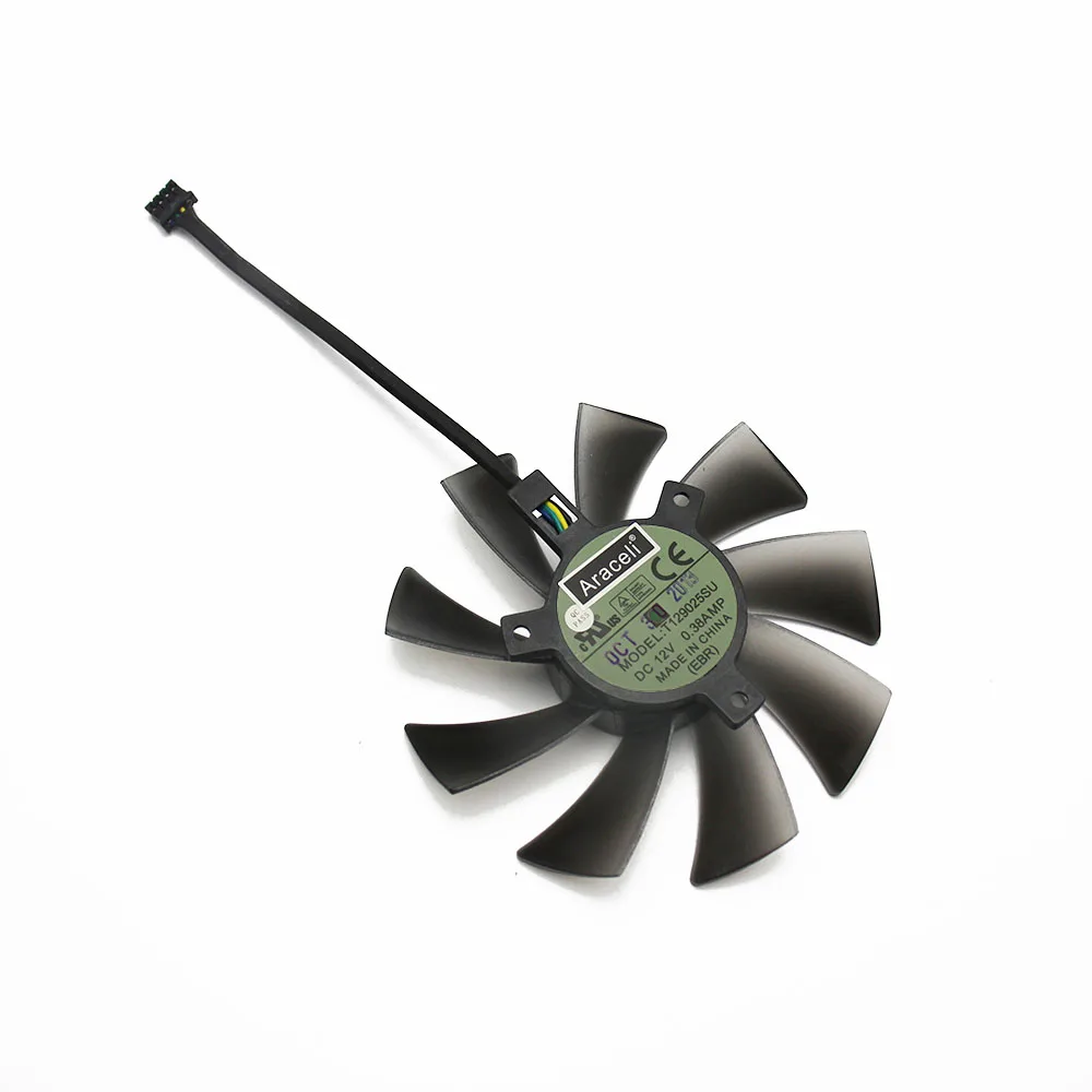 T129025SU 95mm 4Pin DC12V 0.38AMP Cooler Fan For ASUS Radeon HD7970 HD7950 DirectCU II Video Card cooling fan