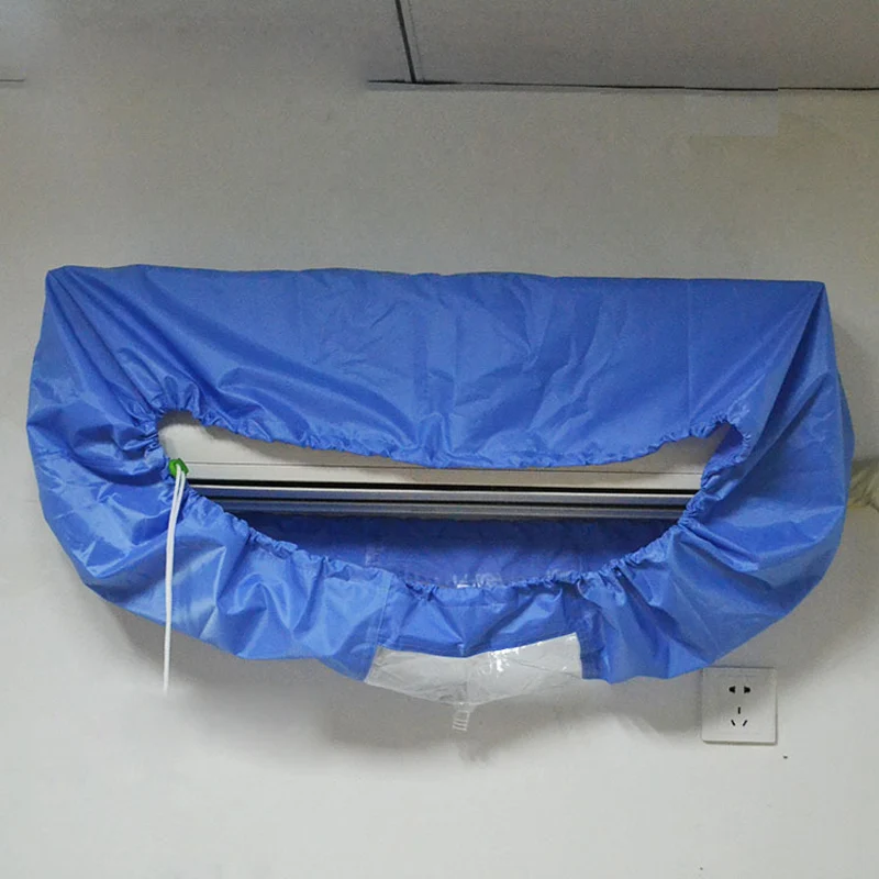 

Home Air Conditioner Waterproof Cleaning anti dust Washing Cover For Washing Household Cleaning Tools Waterproof Material