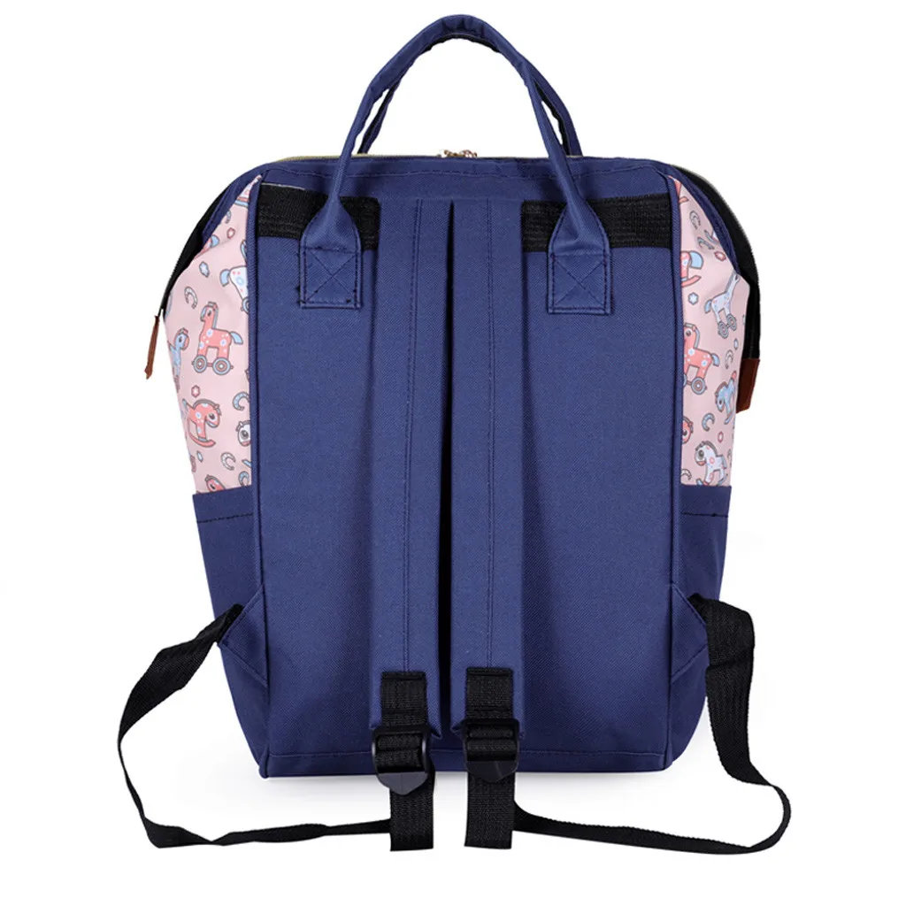 Сумка для детских подгузников, сумка для коляски для мамы, Большая вместительная сумка с принтом, дорожный рюкзак для беременных, сумка для