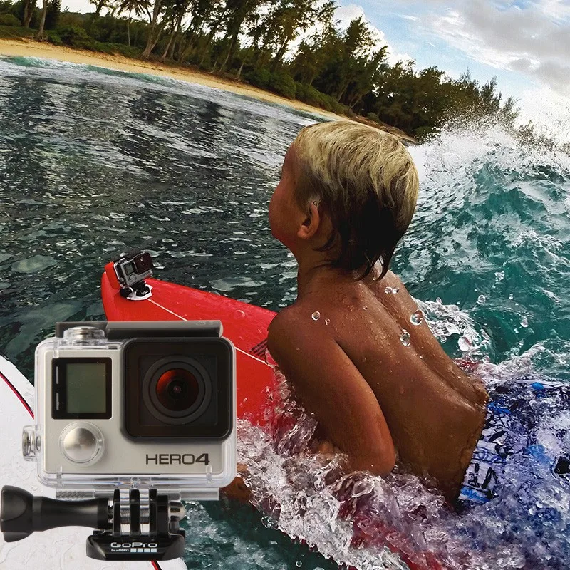 Крепления для доски для серфинга серфинг 3M Стикеры FCS с низким углом съемки плавающий для экшн-камеры Gopro Hero 8 7 6 5 4 спортивной экшн-камеры Xiaomi YI II 4K SJCAM экшн-камеры Go Pro Аксессуары