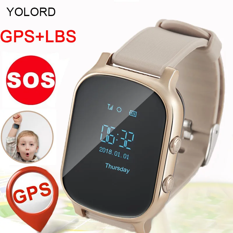 

Accurate GPS Multi Positioning Anti Lost Safe Security Remote Monitor SOS Call Smartwatch Watch Kids Students Older Old People
