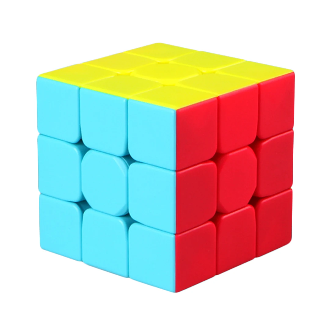 

New Qiyi Mofangge Warrior 5.7cm 3-Layer Speedcube Vivid Color Scheme Square Magic Cube Puzzle for Kids Adults Small Gifts 2019