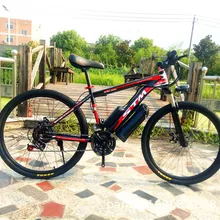 Электрический велосипед мощность для электрического велосипеда чайник батарея 48V12AH500W горный велосипед 21 скорость Электрический велосипед русская лодка