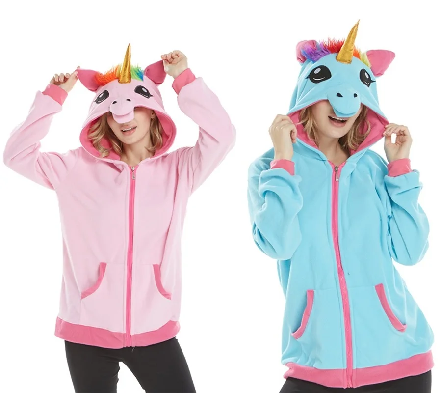 unicorn hooded jacket