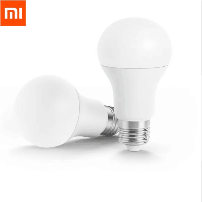 Xiaomi Mijia умная Белая светодиодная лампа E27 Wi Fi дистанционное управление через