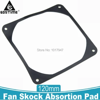 

10PCS lot 120MM X 120MM 12cm Computer Fan Silencer for noise reduction Anti Vibration Gasket