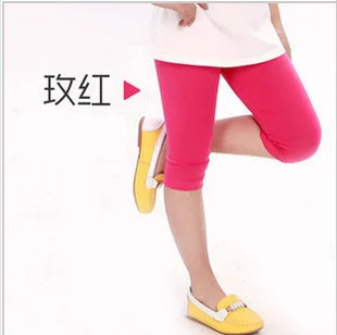 Girls Pants Summer Short Leggings for Children