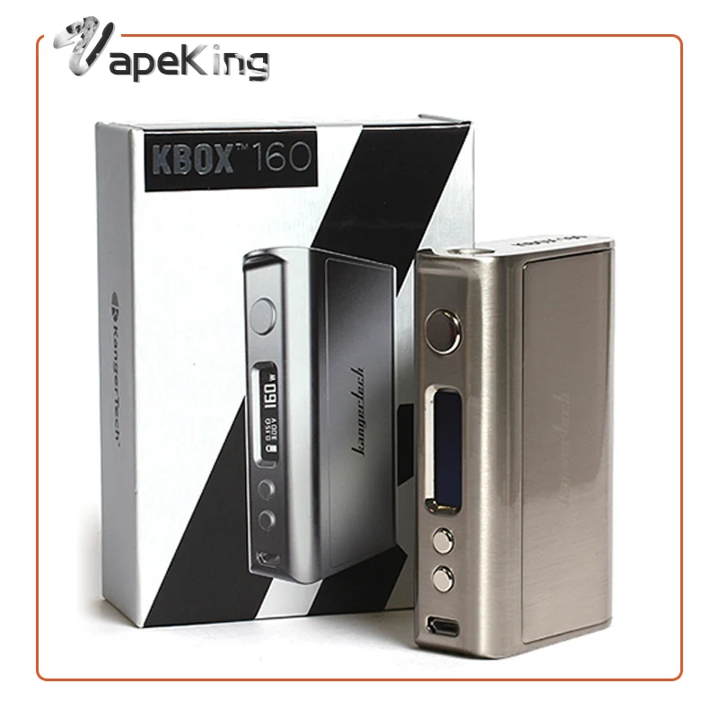 

Original Kanger KBOX 160W TC Mod VV/VW Box Mod Kangertech Kbox 160 E cigarette Mod  Fit for 18650 Battery