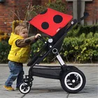 Best Price as low as $789.00 Newborn Sleeping High Landscape Basket for Newborn Baby Stroller Prams Kid Carriage Pushchair Special 6 Colors Portable Stroller