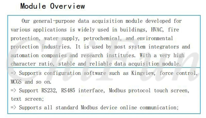 Модуль Ethernet 32 way DI промышленный модуль управления приобретением Modbus RTU порты TCP, UDP протокол IO блок