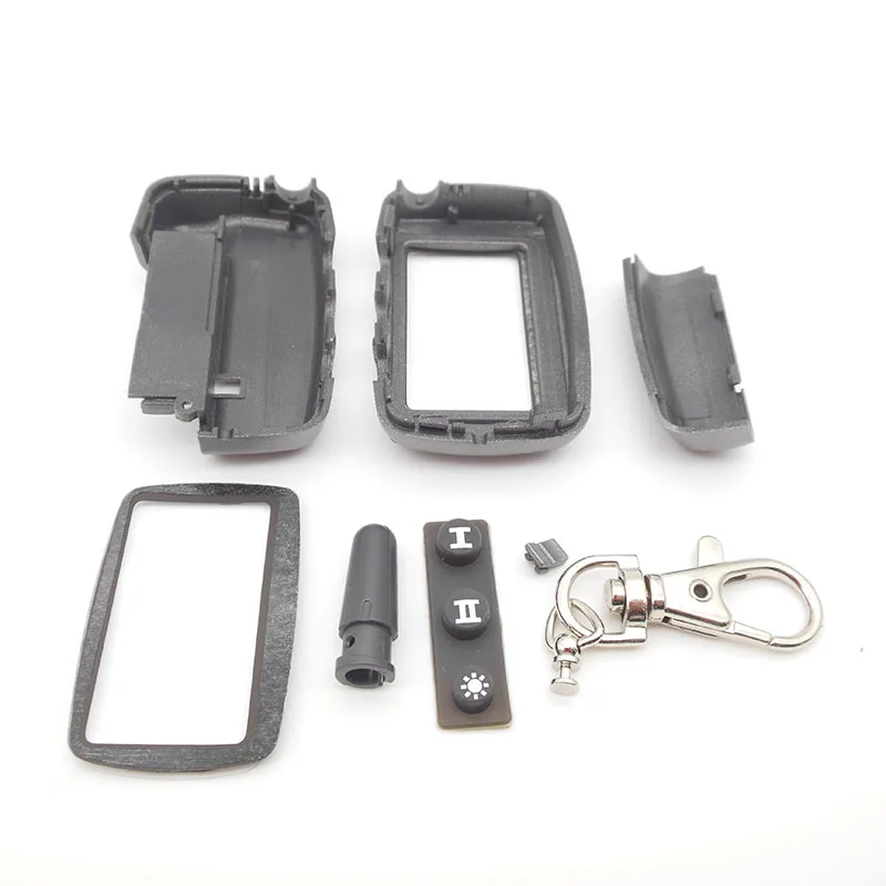 

A9 case keychain for russian version Starline A9 A8 A6 A4 Case keychain LCD two way car alarm system remote control