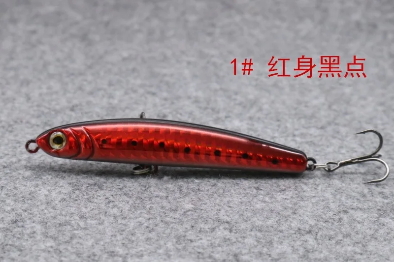 12g 80mm Hot Jerkbaits Fishing lures Silence Sinking Minnow High Quality Hard Baits Good Action Wobblers