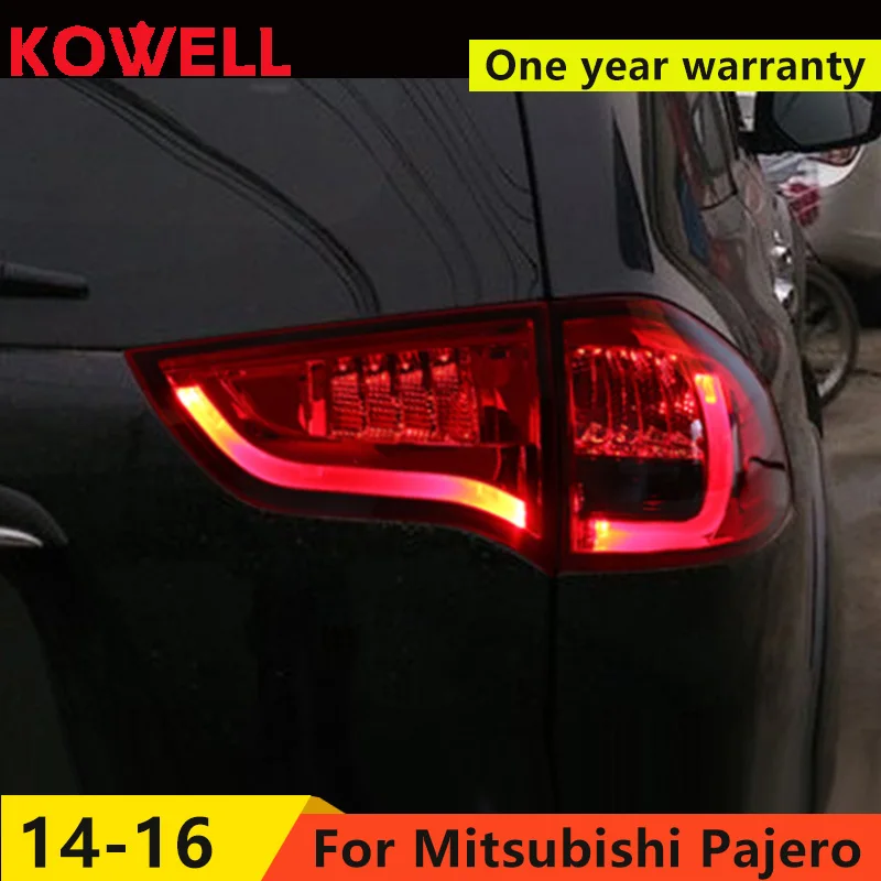 KOWELL Car Styling for Mitsubishi Pajero Taillights 2010 2013 Pajero