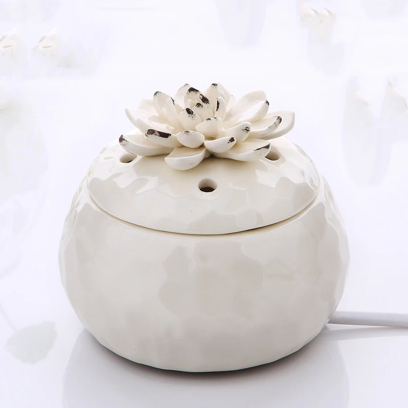 

Electric Diffuser Time Aroma Burner Essential oil burner humidifie Thermostatic Aromatherapy Wax Cube Tart Melter Wax Warmer